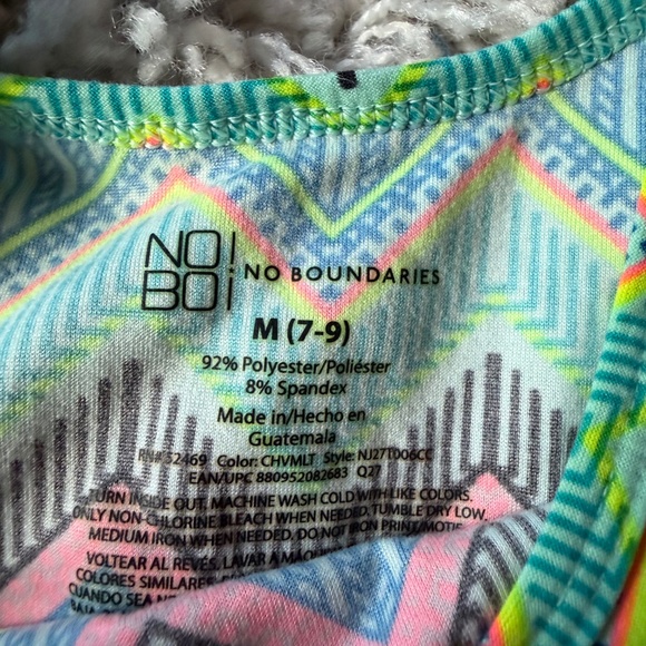 Bright chevron No Boundaries Colorful Chevron super soft women’s hippie tribal c - Picture 6 of 6